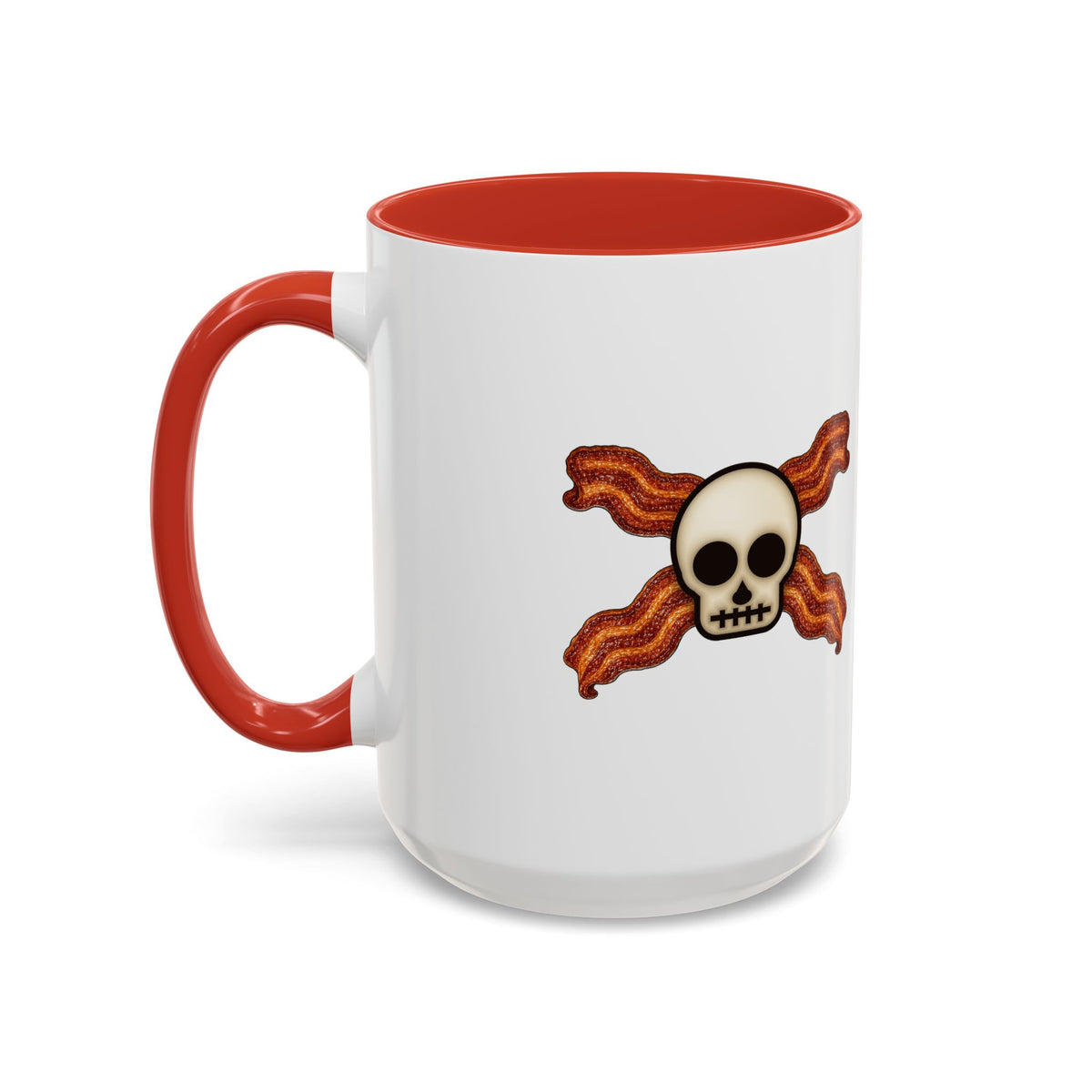Bacon Jolly Roger Accent Mug