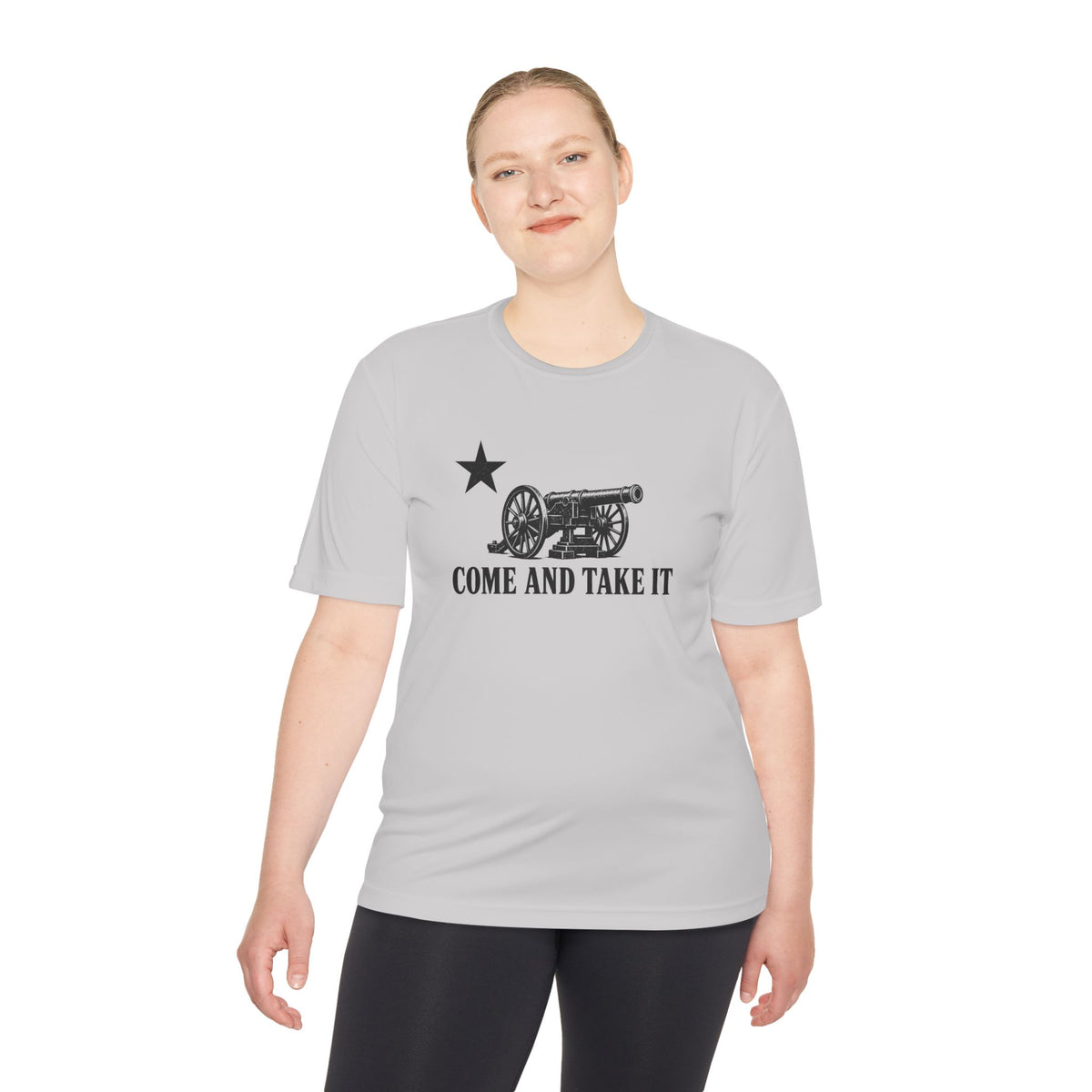 Come and Take It Cannon Men's Dry-Fit Performance Tee