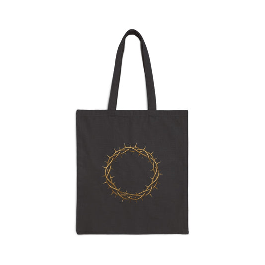 Crown of Thorns Canvas Tote Bag