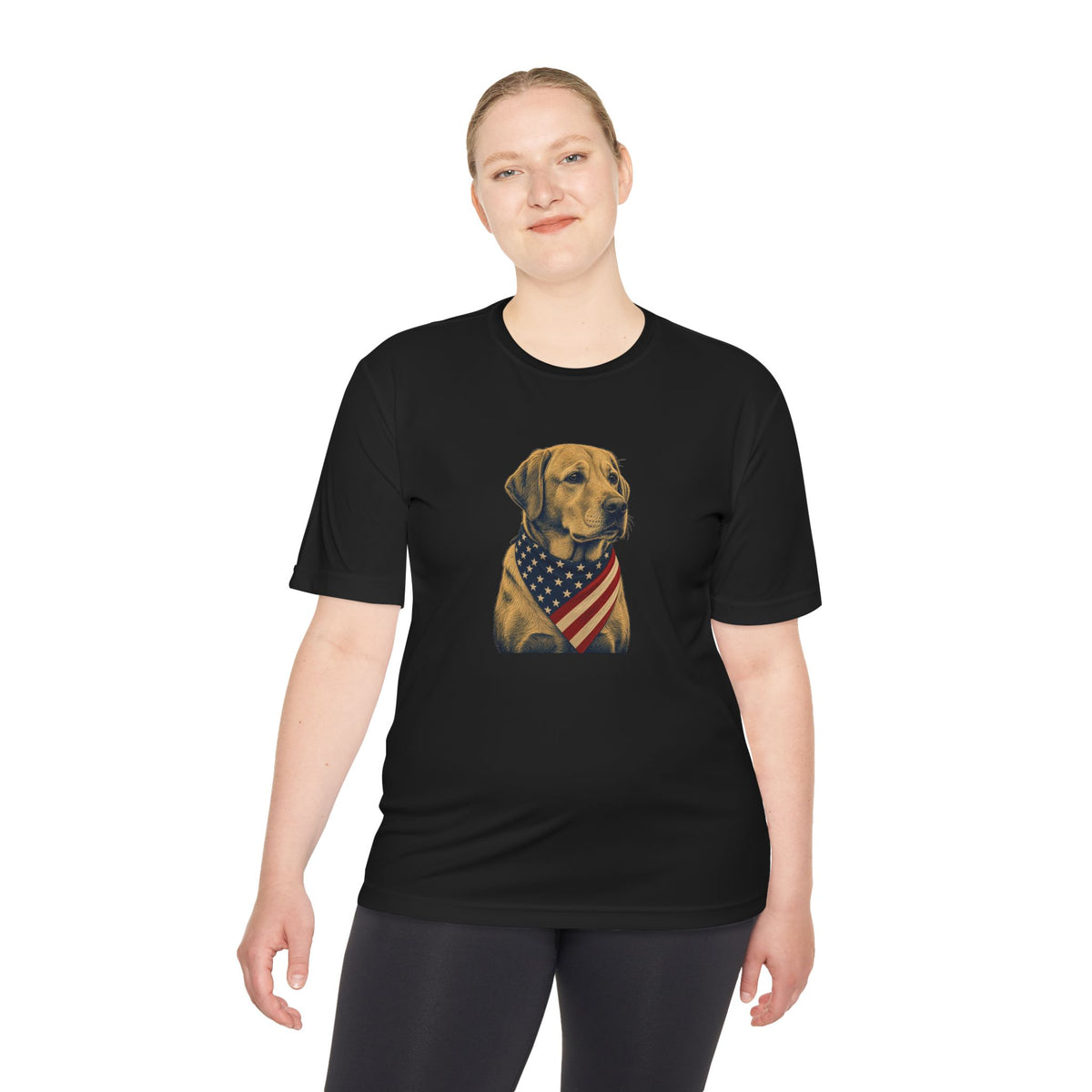Patriotic Lab American Flag Bandana Men's Dry-Fit Performance Tee