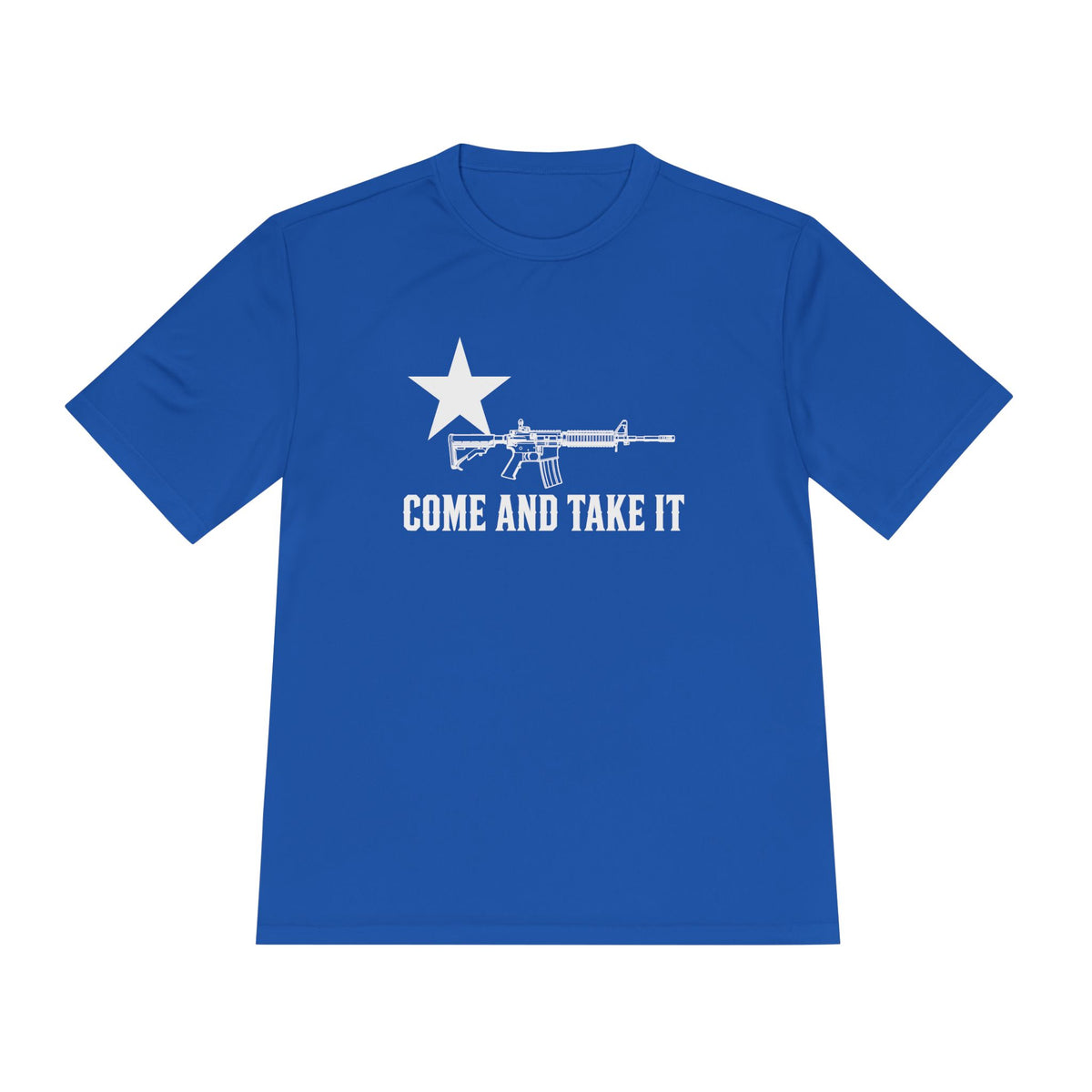 Come and Take It Rifle Men's Dry-Fit Performance Tee - Dark Colors