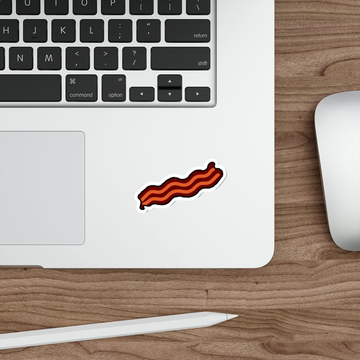 Bacon Strip Die-Cut Sticker