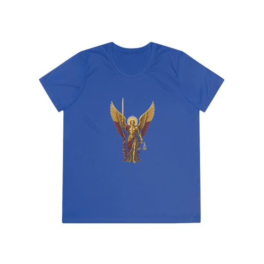 Archangel Michael Women's Dry-Fit Performance Tee