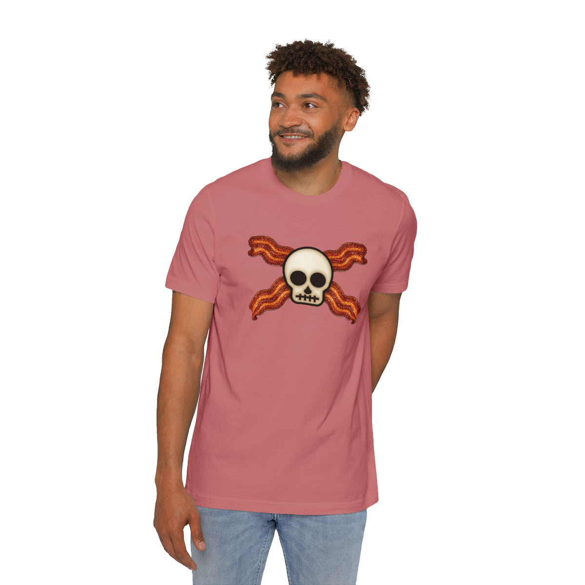 Bacon Jolly Roger Lightweight Tee