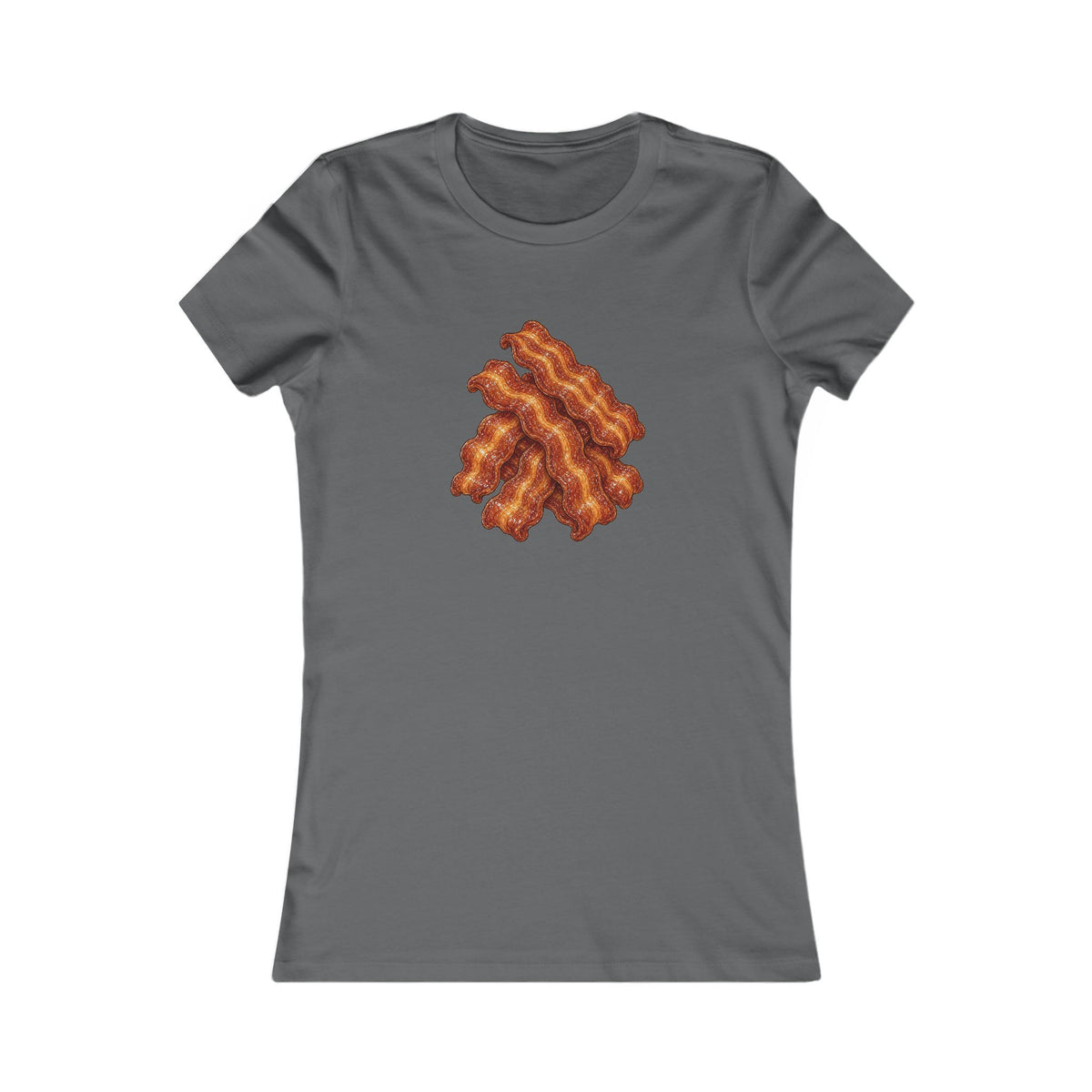 Bacon Pile Women's Slim Fit Tee