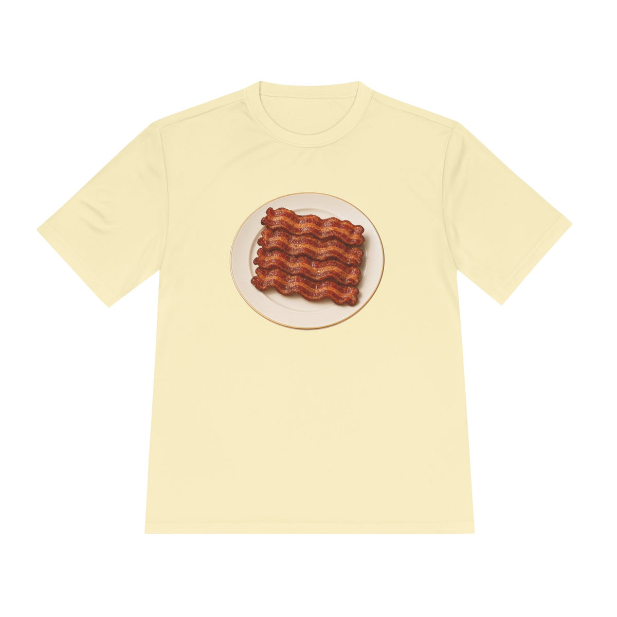 Bacon Stack Plate Men's Dry-Fit Performance Tee