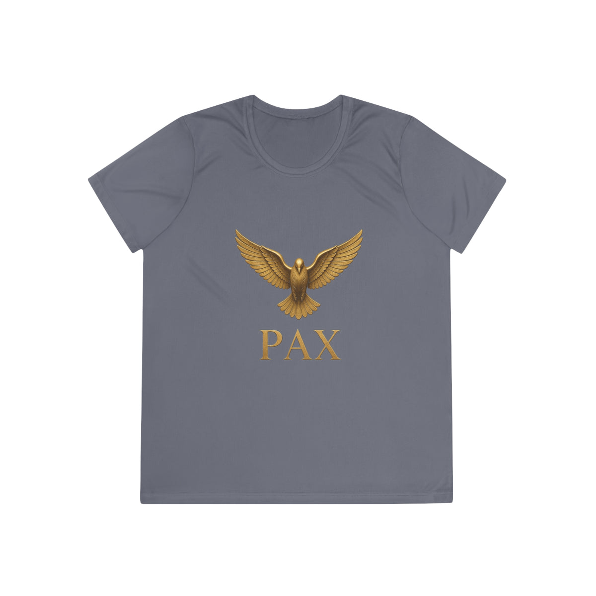 Chi-Rho AGLA Jerusalem Cross Women's Dry-Fit Performance Tee