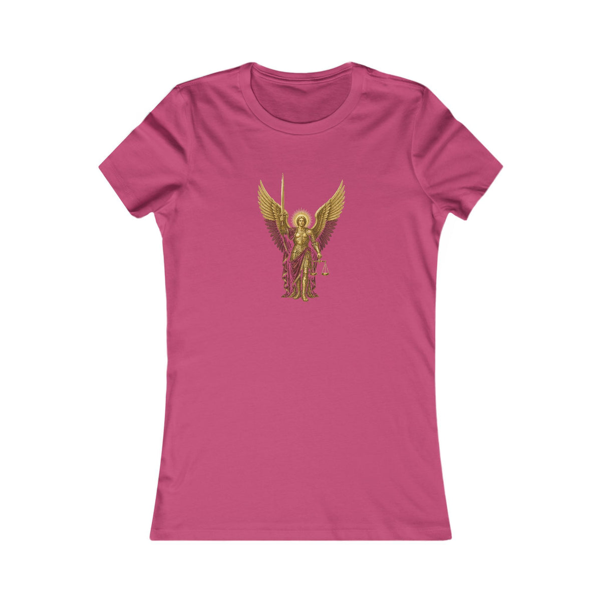 Archangel Michael Women's Slim Fit Tee