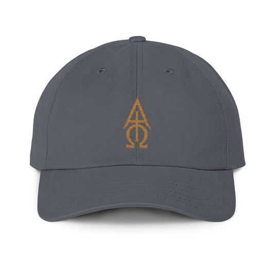 Alpha & Omega Monogram Made in USA Dad Hat