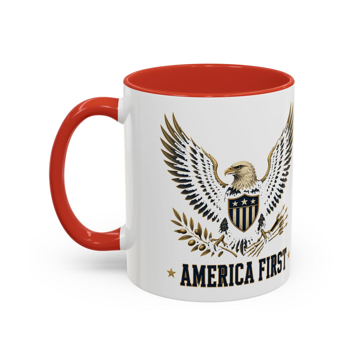 America First Eagle Accent Mug