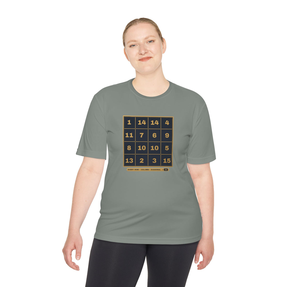 Magic Square 33 Alpha & Omega Men's Dry-Fit Performance Tee
