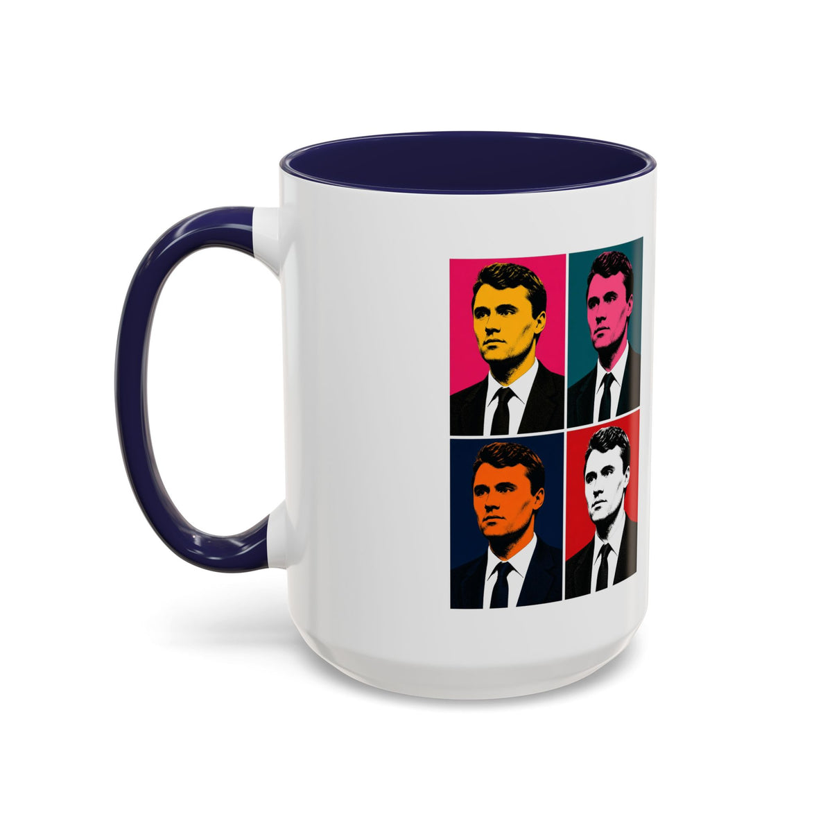 Charlie Pop Art Accent Mug