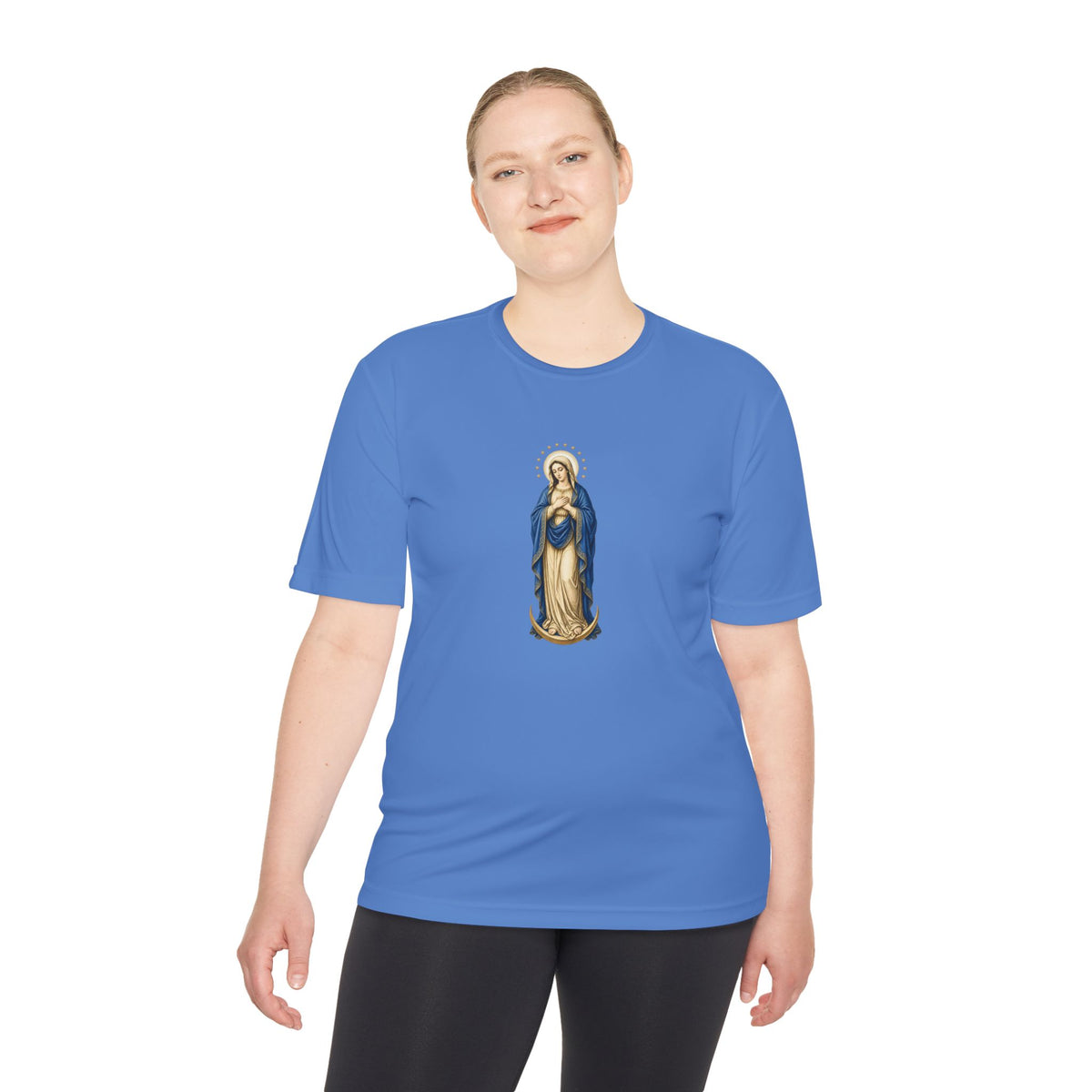 Mary, Crown of Twelve Stars Men's Dry-Fit Performance Tee