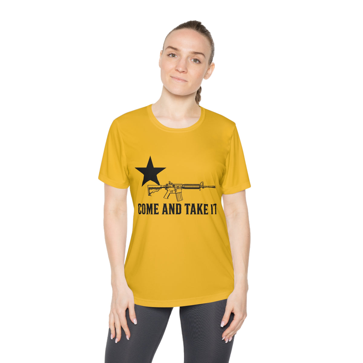 Come and Take It Rifle Women's Dry-Fit Performance Tee