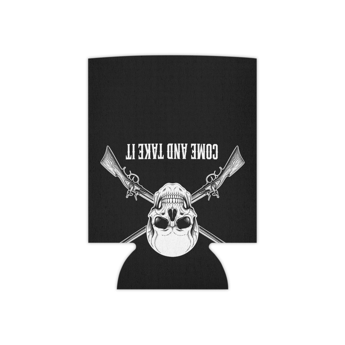 Come and Take It Jolly Roger Can Cooler
