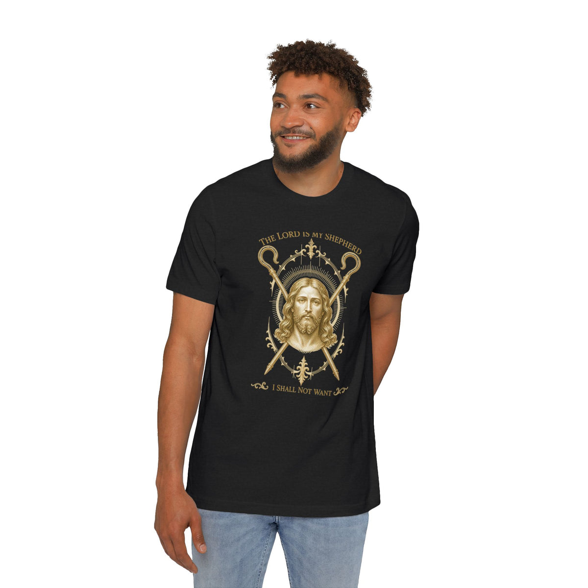The Lord Is My Shepherd Psalm 23:1 Lightweight Tee
