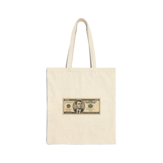 Charlie $100 Canvas Tote Bag