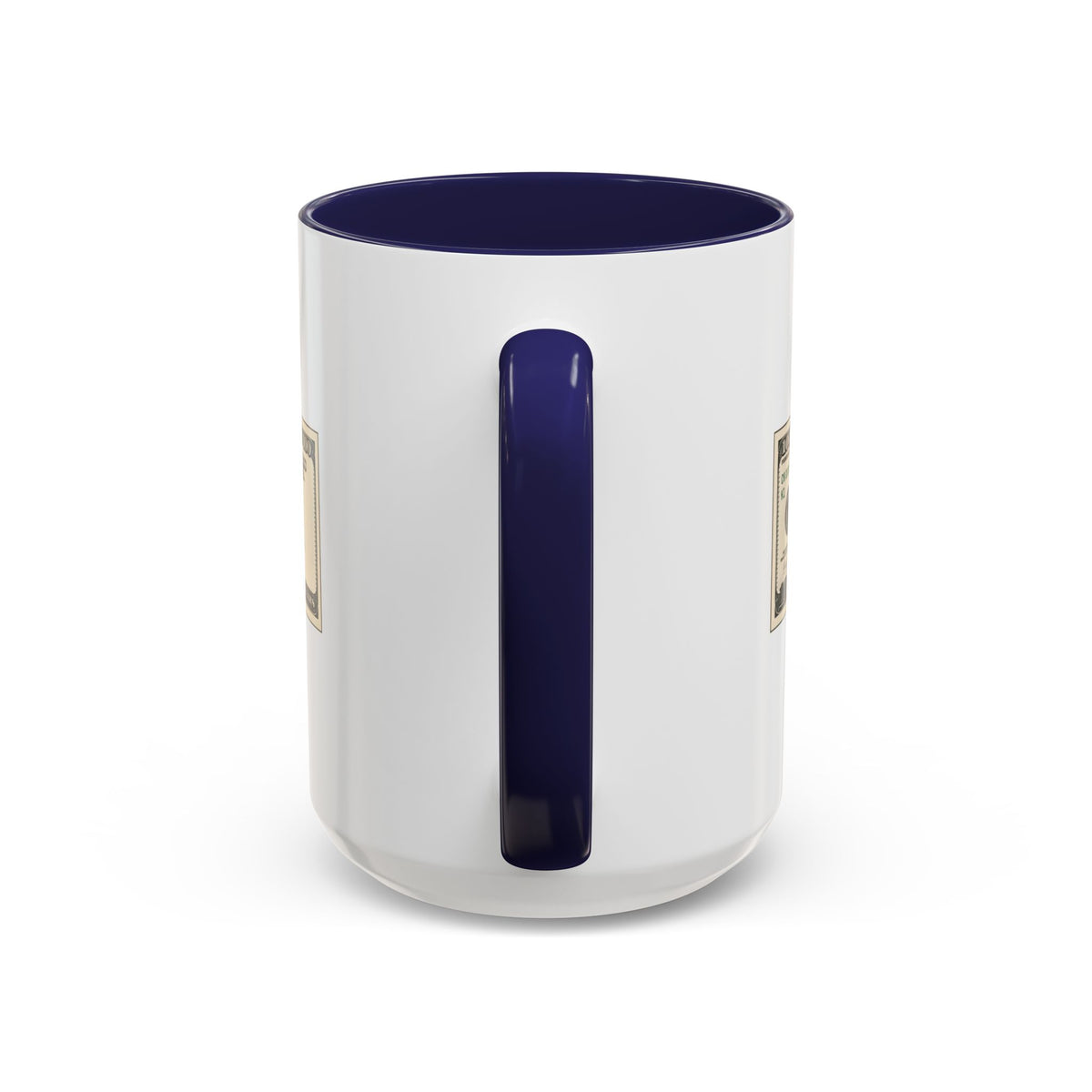 Charlie Kirk $100 Bill Accent Mug