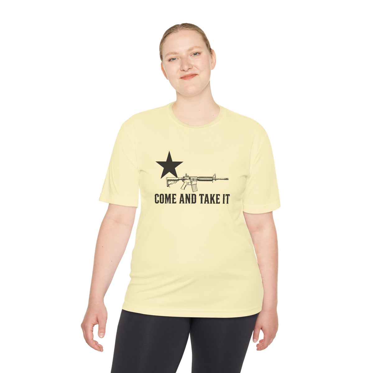 Come and Take It Rifle Men's Dry-Fit Performance Tee