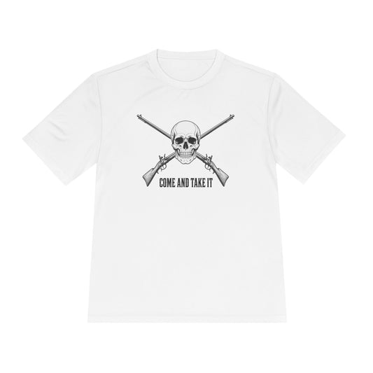 Come and Take It Jolly Roger Men's Dry-Fit Performance Tee