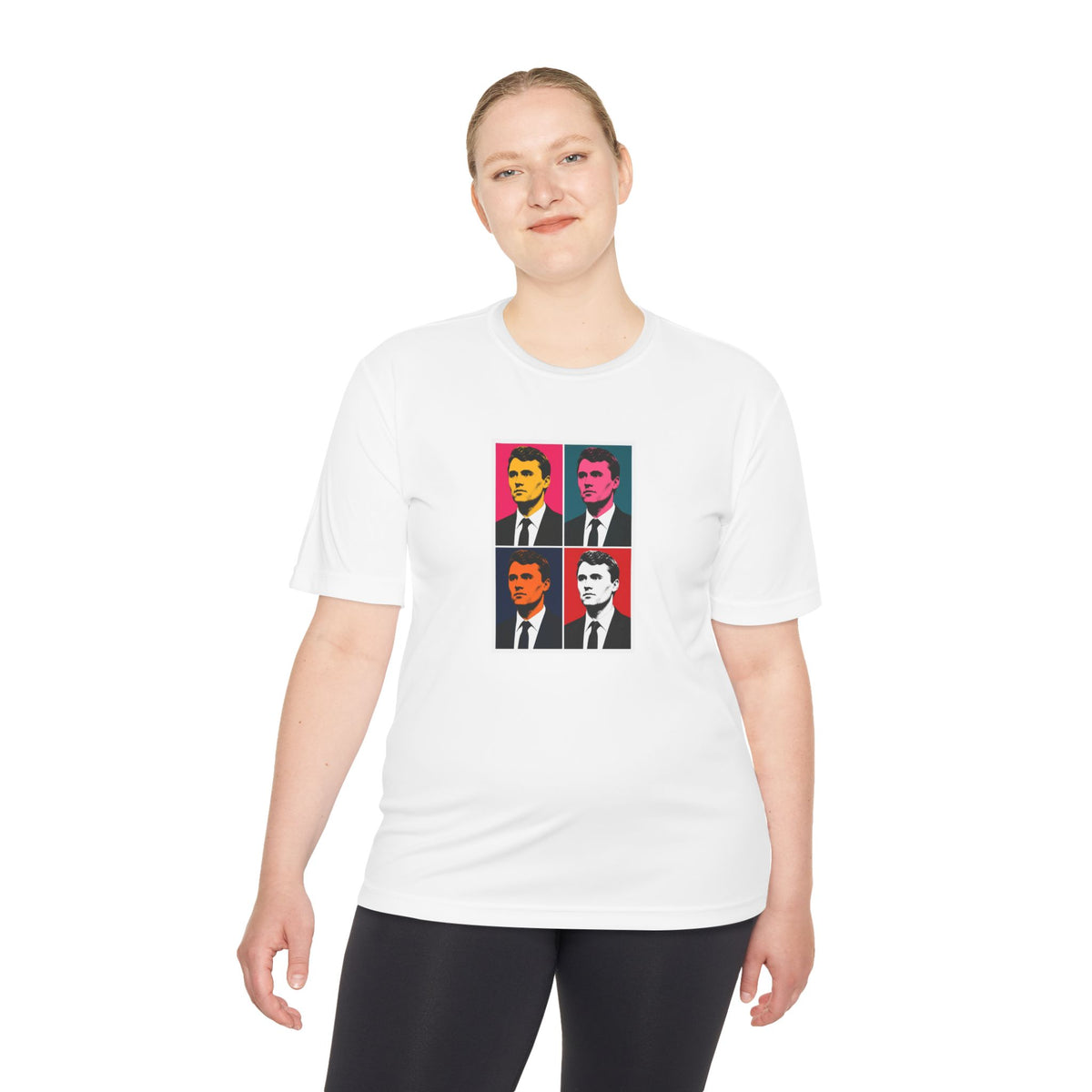 Charlie Pop Art Men's Dry-Fit Performance Tee