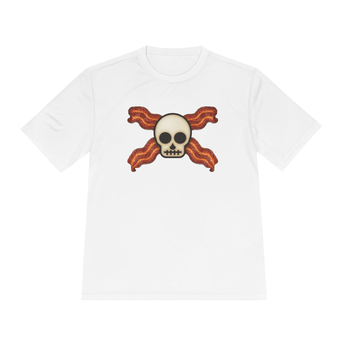 Bacon Jolly Roger Men's Dry-Fit Performance Tee