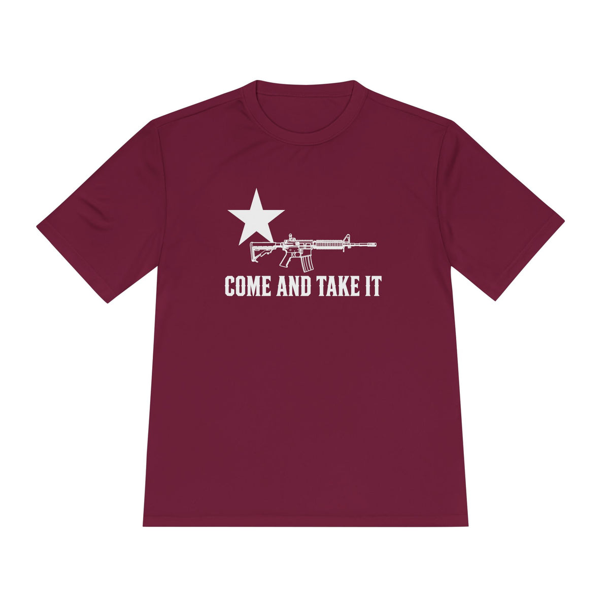 Come and Take It Rifle Men's Dry-Fit Performance Tee - Dark Colors