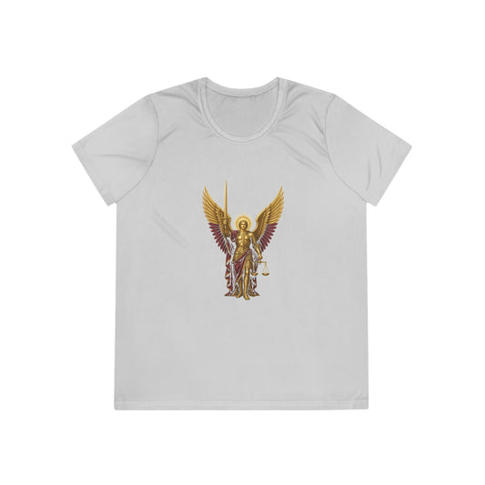 Archangel Michael Women's Dry-Fit Performance Tee