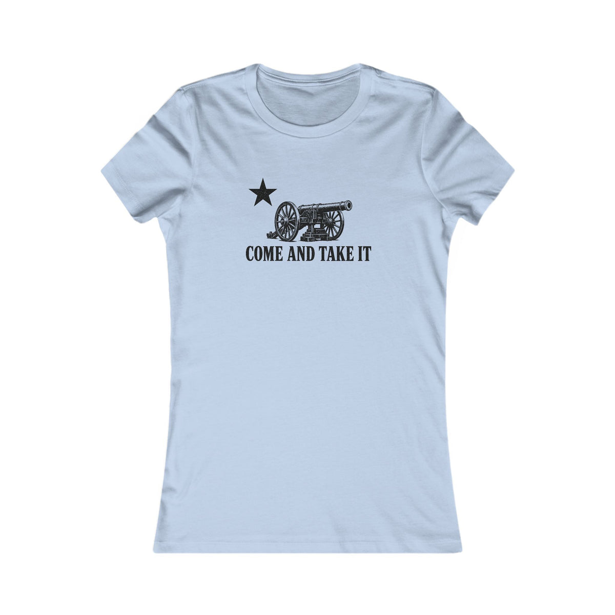 Come and Take It Cannon Women's Slim Fit Tee