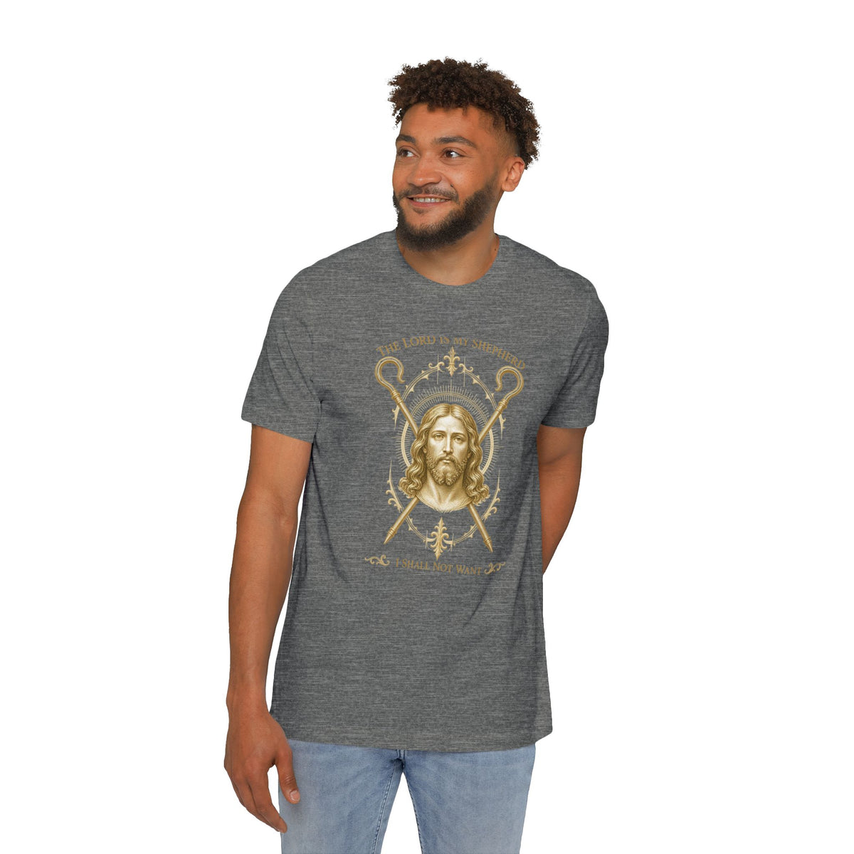 The Lord Is My Shepherd Psalm 23:1 Lightweight Tee