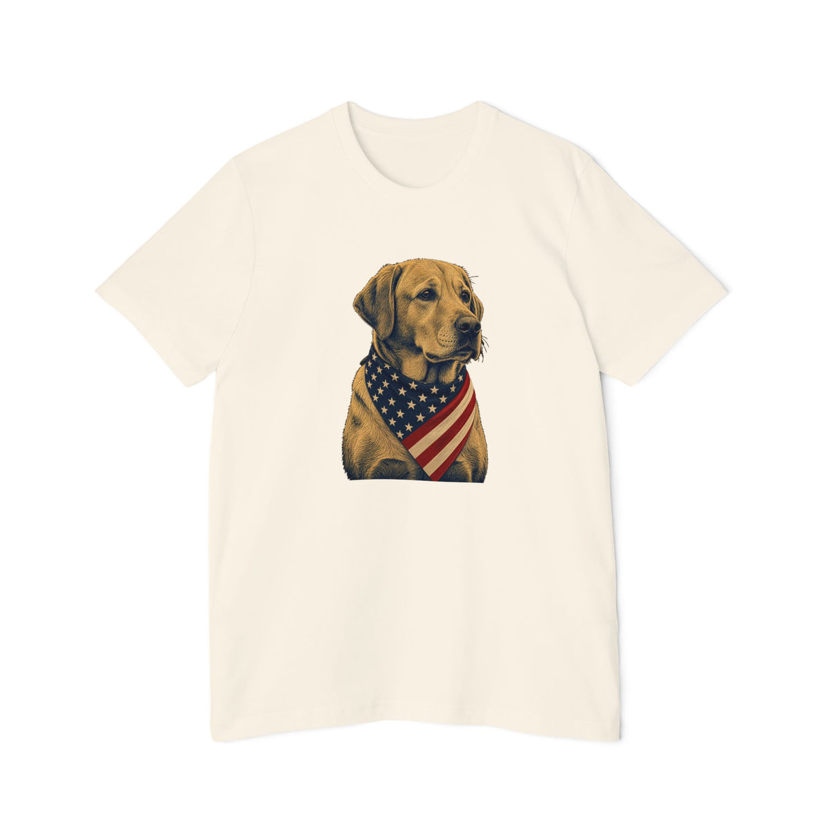 Patriotic Lab American Flag Bandana Lightweight Tee