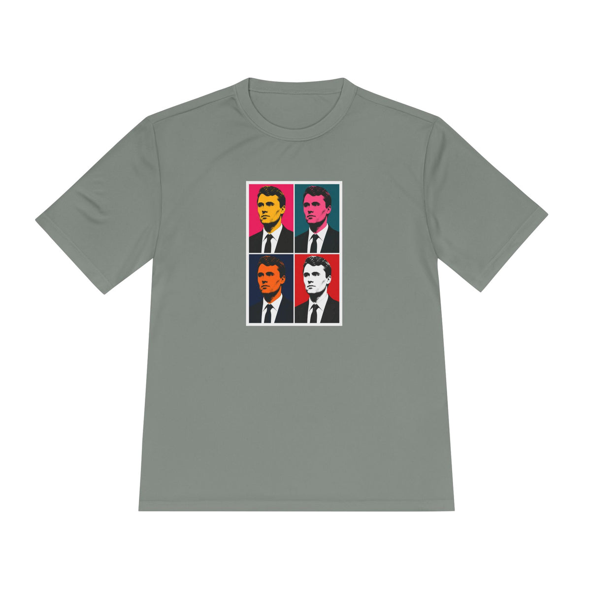 Charlie Pop Art Men's Dry-Fit Performance Tee