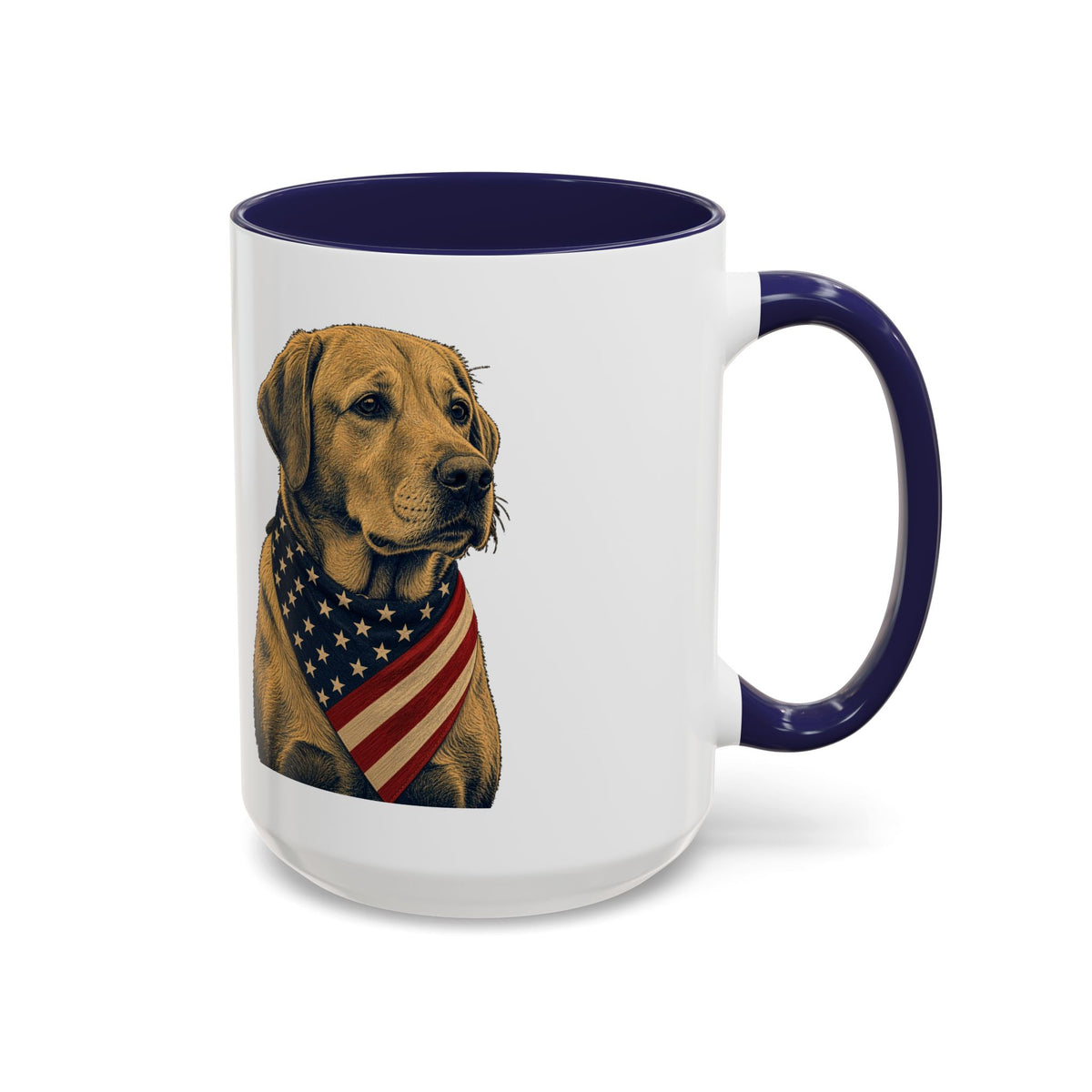 Patriotic Lab Accent Mug