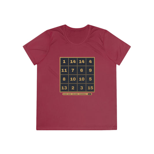 Magic Square 33 Alpha & Omega Women's Dry-Fit Performance Tee