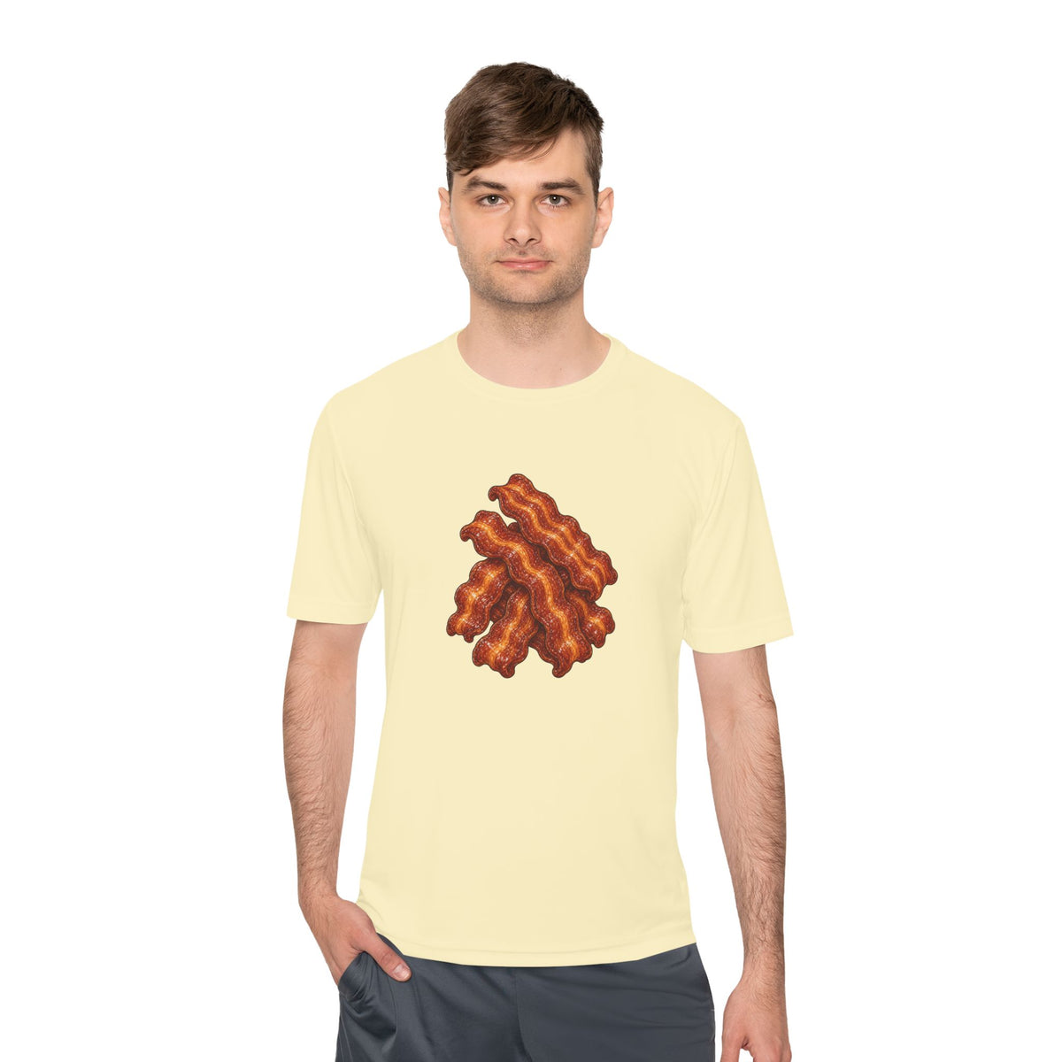 Bacon Pile Men's Dry-Fit Performance Tee