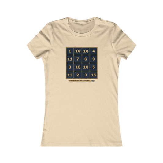 Magic Square 33 Alpha & Omega Women's Slim Fit Tee