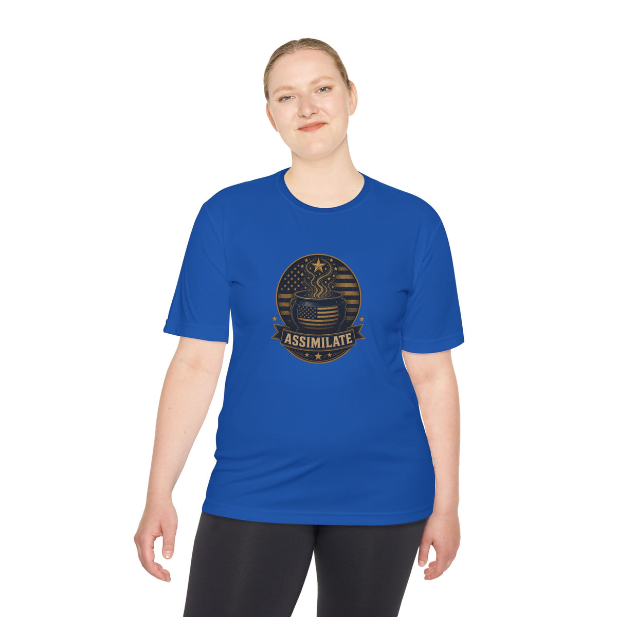 Assimilate Melting Pot Men's Dry-Fit Performance Tee