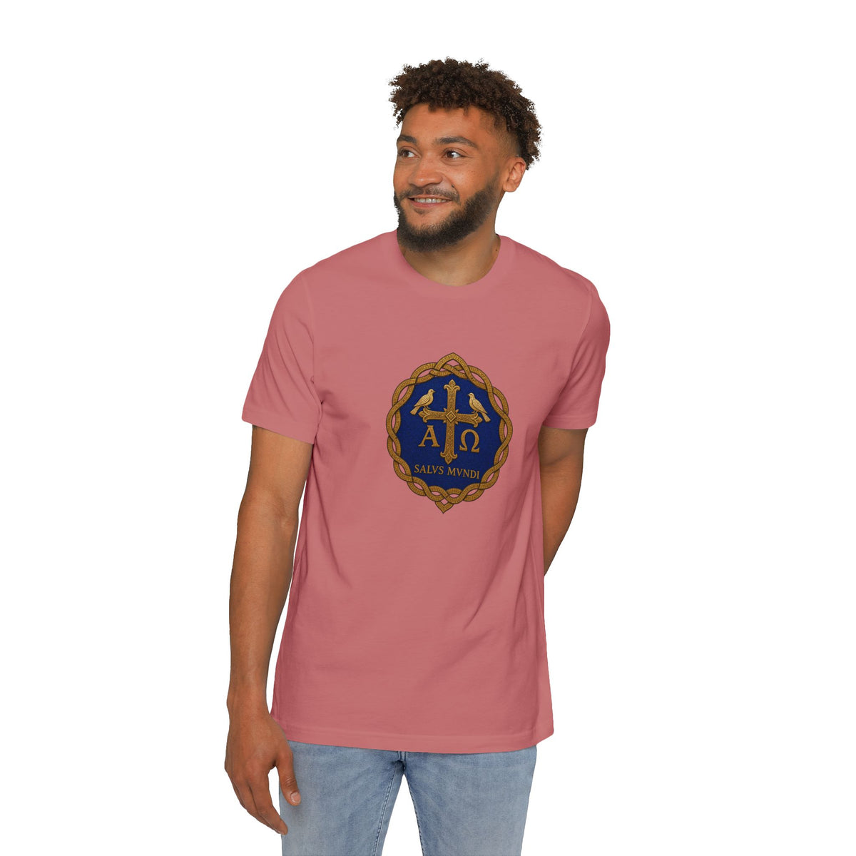 Salus Mundi Mosaic Cross Lightweight Tee
