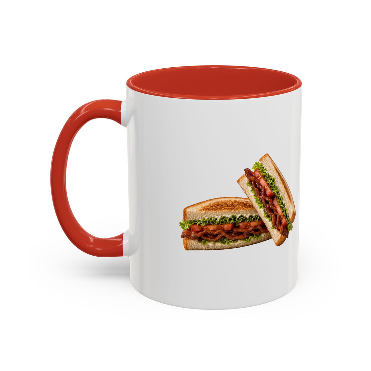 BLT Bacon Sandwich Accent Mug