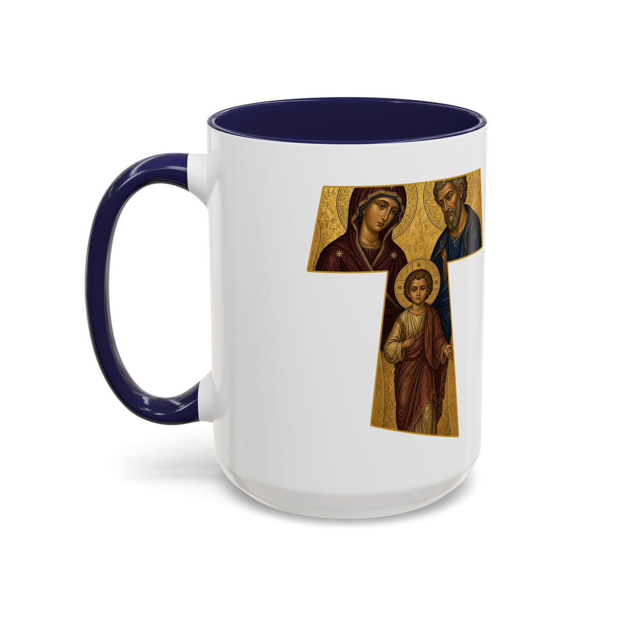 Holy Family Tau Accent Mug