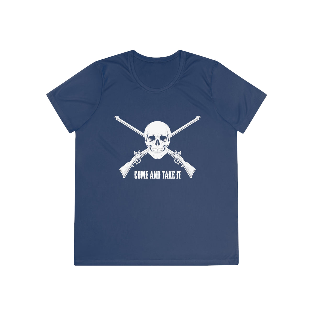 Come and Take It Jolly Roger Women's Dry-Fit Performance Tee