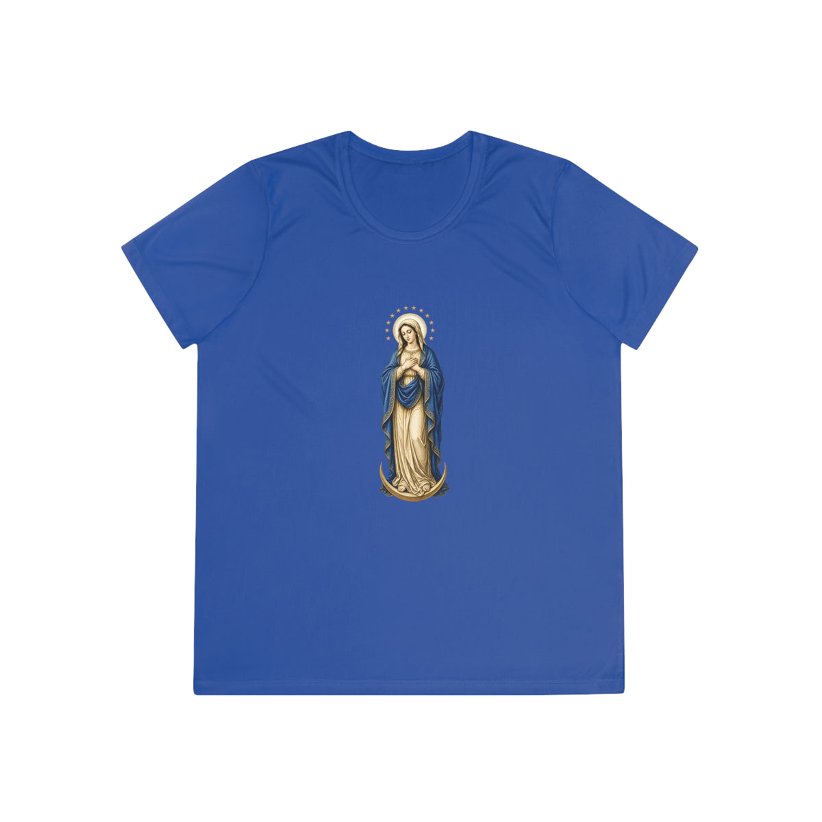Mary, Crown of Twelve Stars Women's Dry-Fit Performance Tee