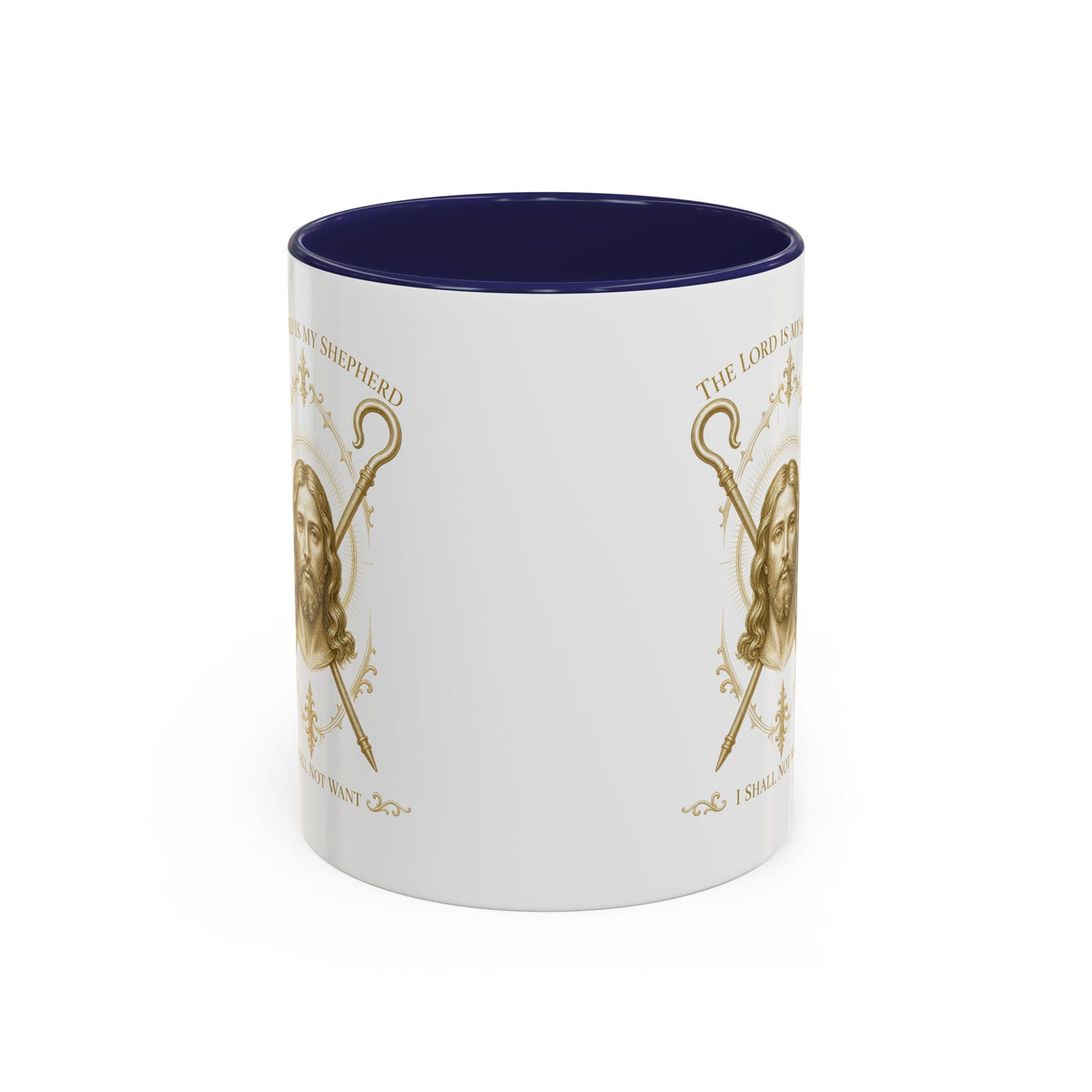 The Lord Is My Shepherd Psalm 23:1 Accent Mug