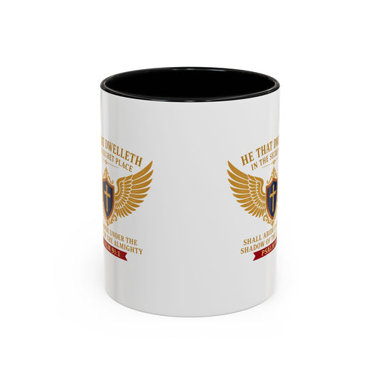 Secret Place Psalm 91:1 Accent Mug
