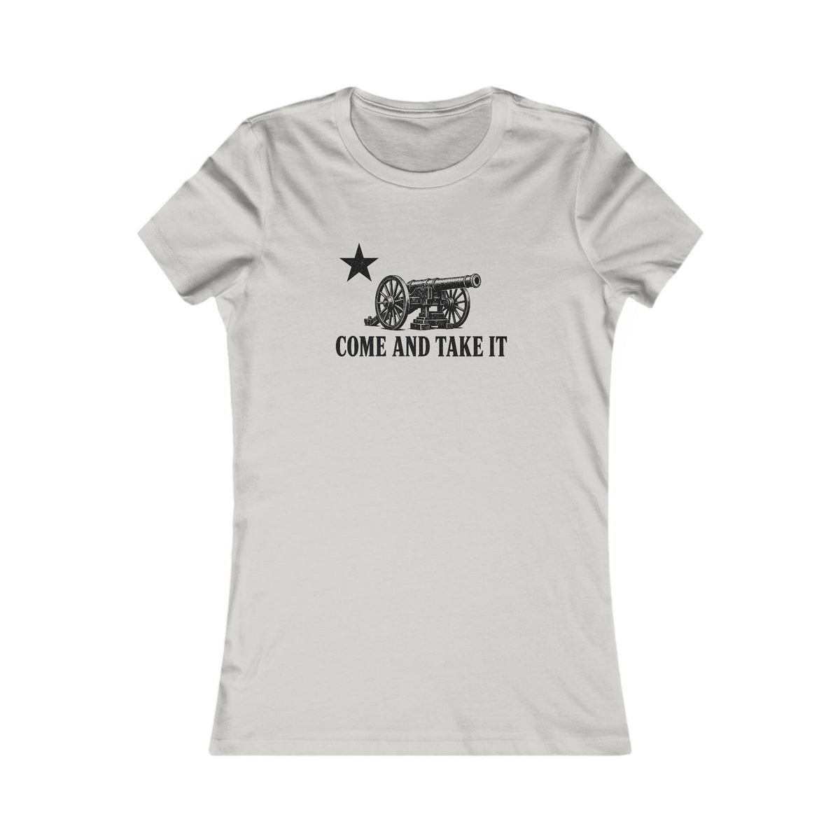 Come and Take It Cannon Women's Slim Fit Tee