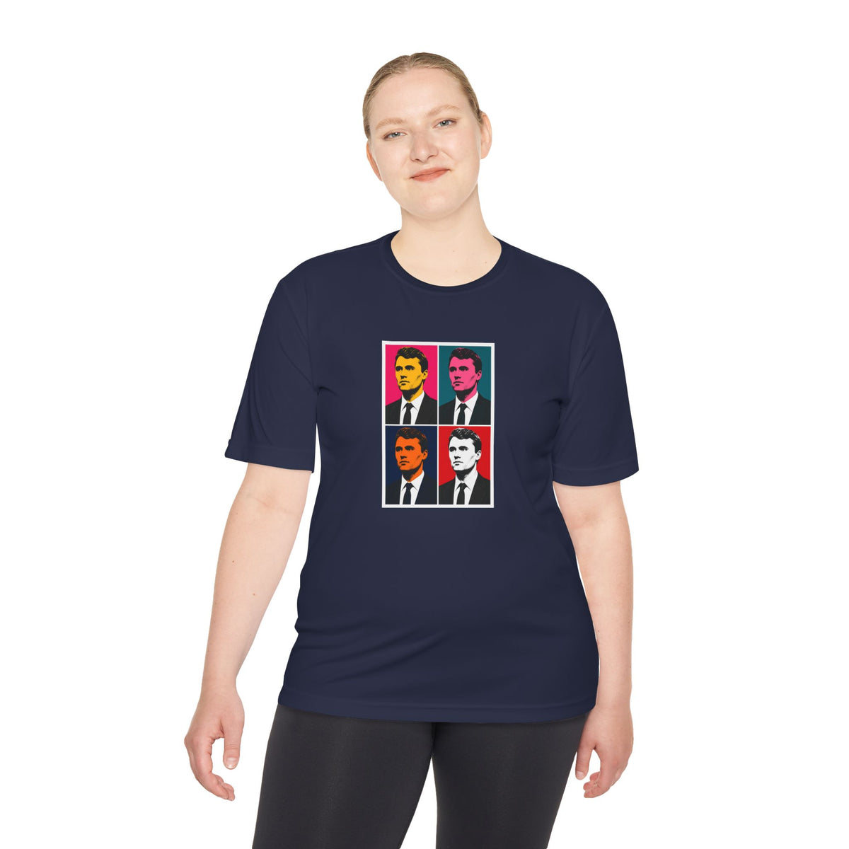 Charlie Pop Art Men's Dry-Fit Performance Tee