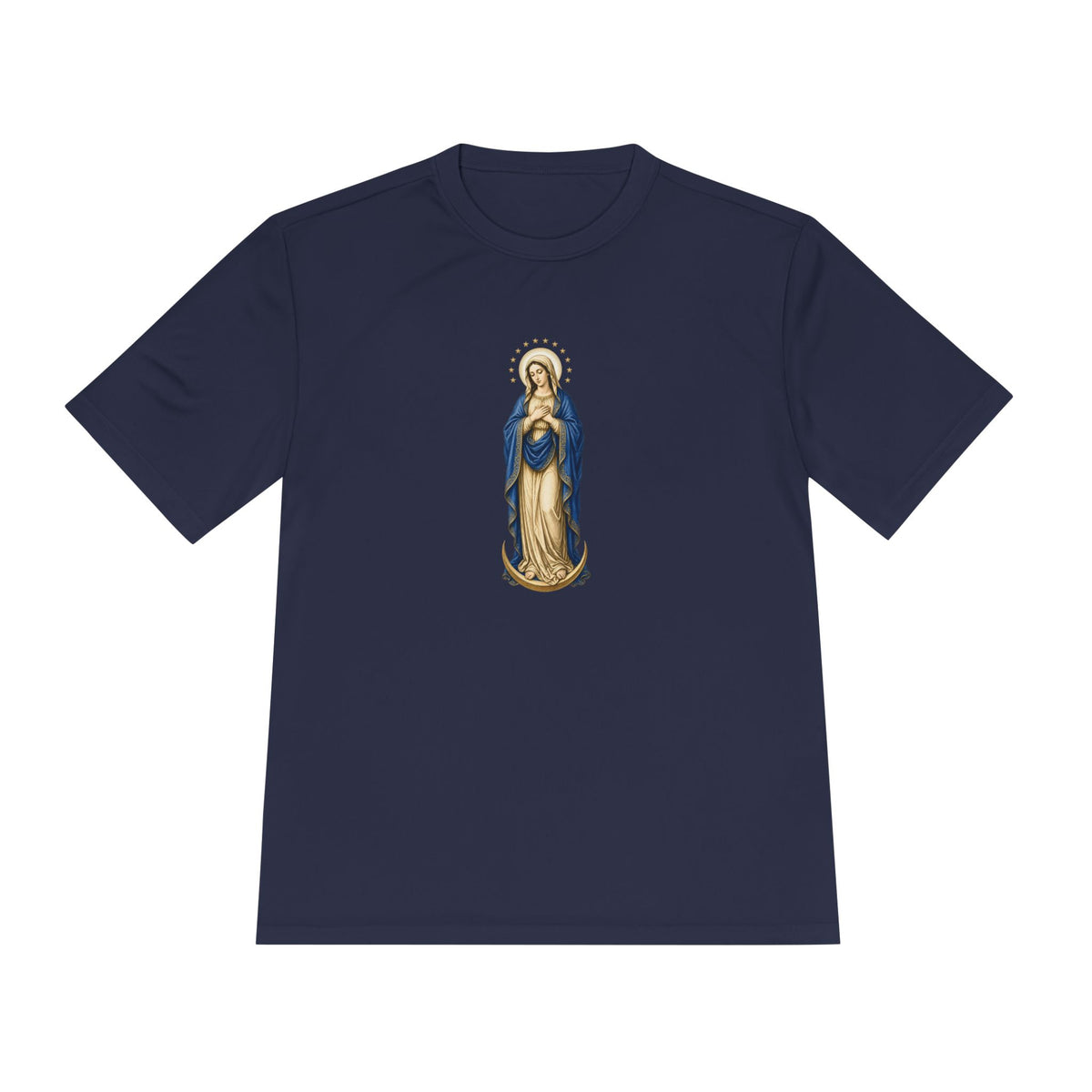 Mary, Crown of Twelve Stars Men's Dry-Fit Performance Tee
