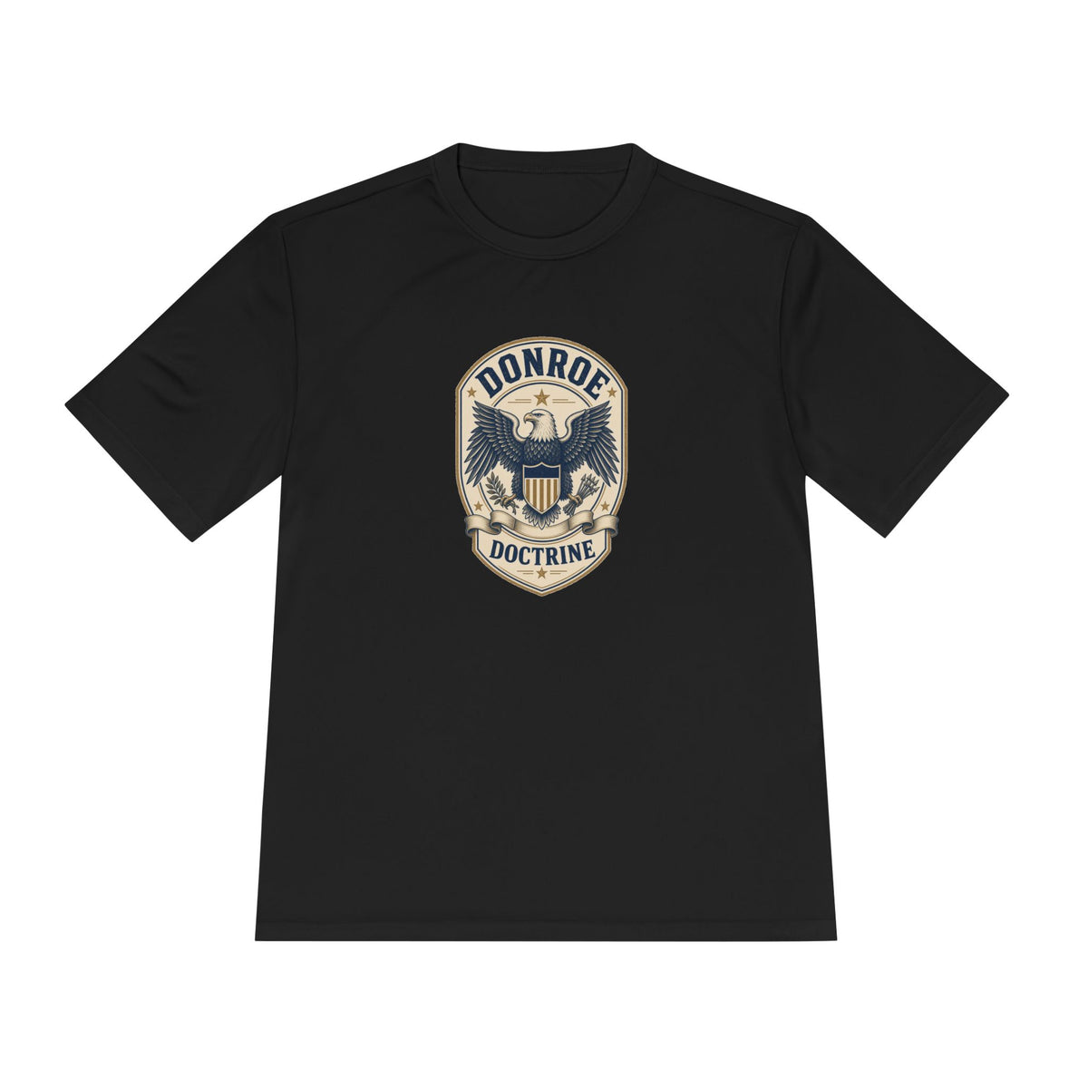 Donroe Doctrine Badge Men's Dry-Fit Performance Tee