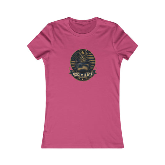 Assimilate Melting Pot Women's Slim Fit Tee
