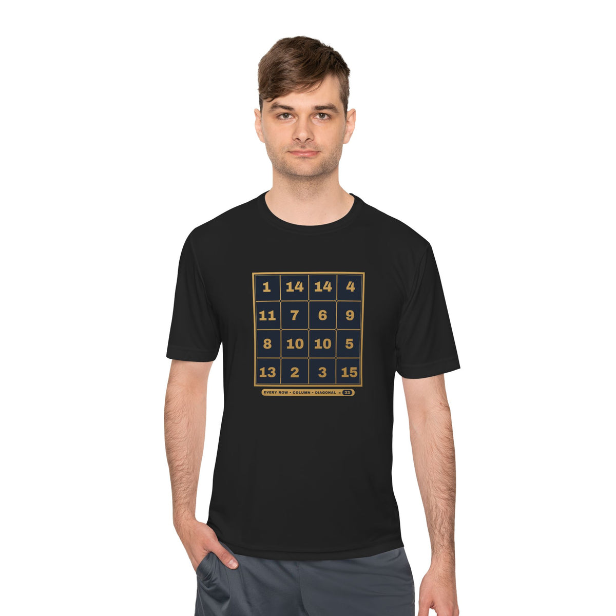 Magic Square 33 Alpha & Omega Men's Dry-Fit Performance Tee